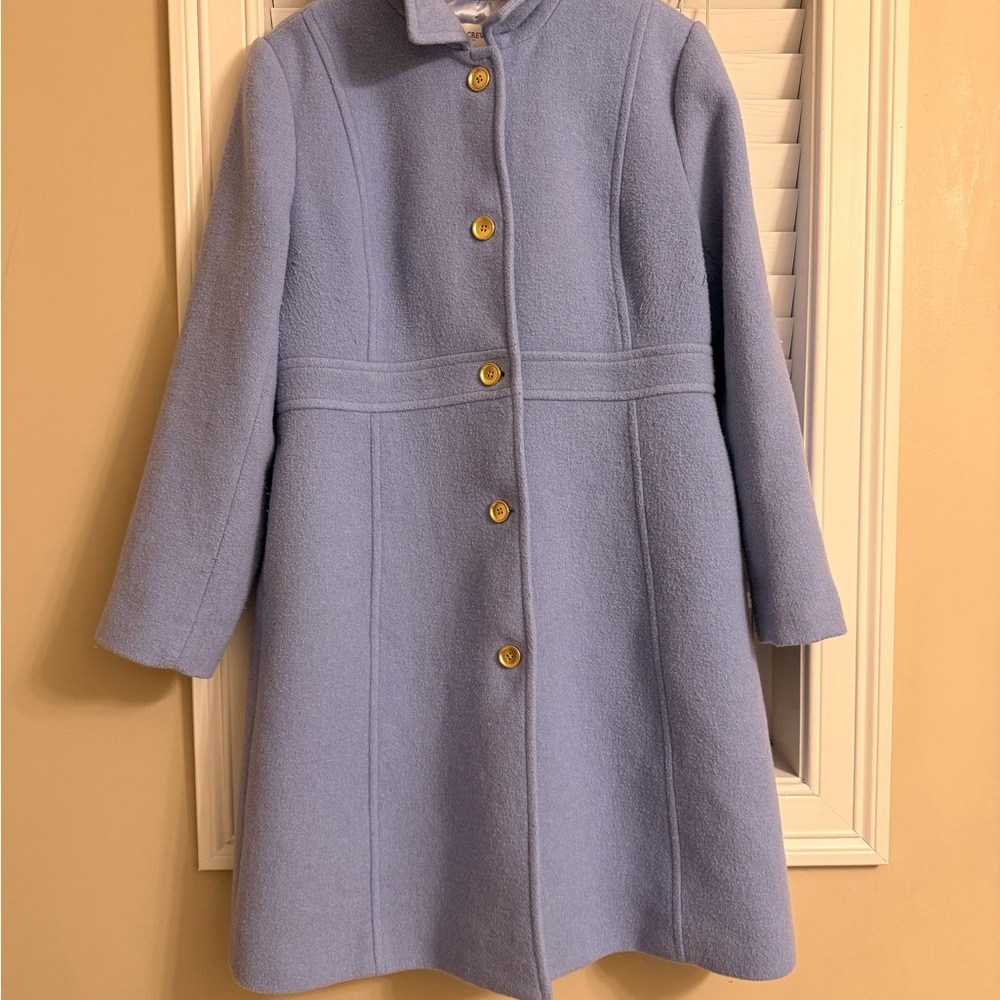 J. Crew Factory Soft Blue Coat